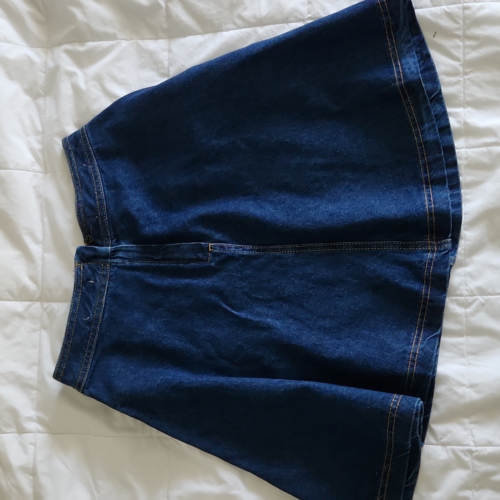 Anthropologie Pilcro Denim Circle Skirt size 2 - Picture 7 of 9